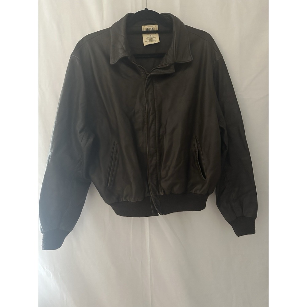 Vintage Acá Joe 9 Cowhide Brown Jacket